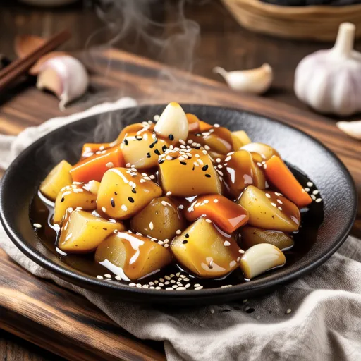 Sweet and Savory Braised Potatoes