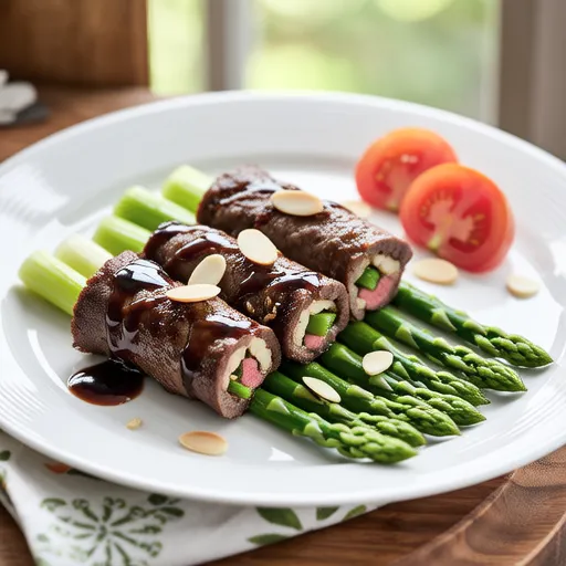 Korean Beef Asparagus Rolls