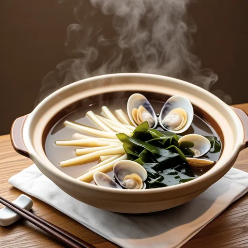 Clam and Bamboo Shoot Simmer
