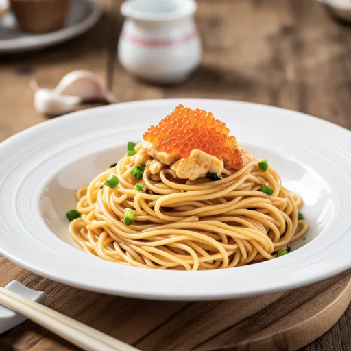Mentaiko Soy Milk Pasta