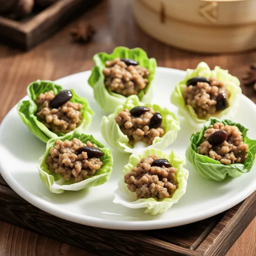 Lettuce Wrapped Shumai