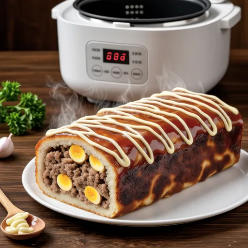 Meatloaf in Rice Cooker