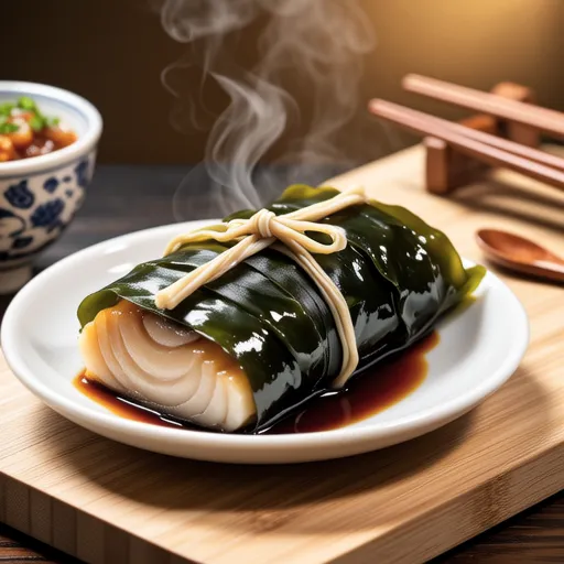 Herring Wrapped in Kombu
