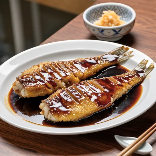 Buri with Plum Sauce Teriyaki