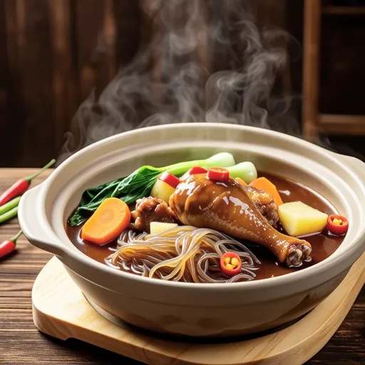 Andong Jjimdak (Braised Chicken)