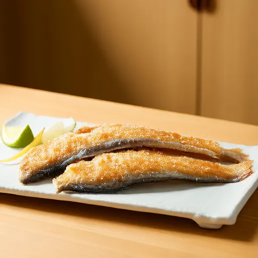 Poisson grillé au sel