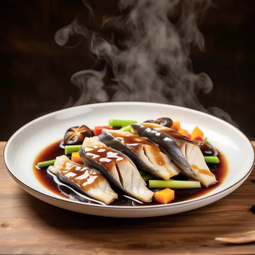 Simmered Mackerel with Oyster Sauce
