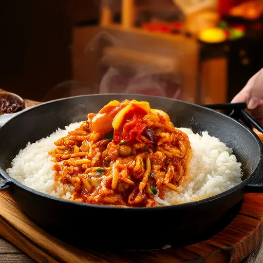 Quick Kimchi Fried Rice