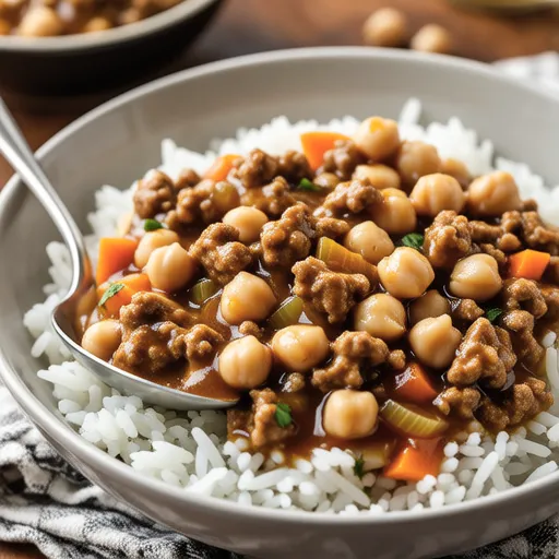 Chickpea Keema Curry