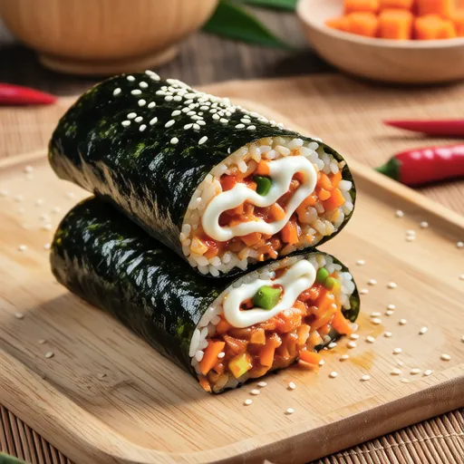 Spicy Doubanjiang Gimbap
