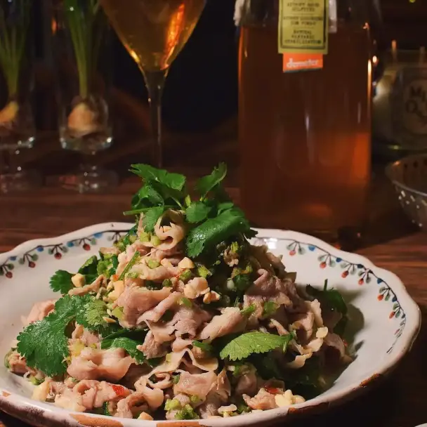 エスニック豚しゃぶサラダ