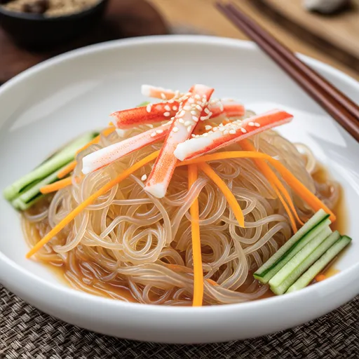 Crab Stick Vermicelli Salad