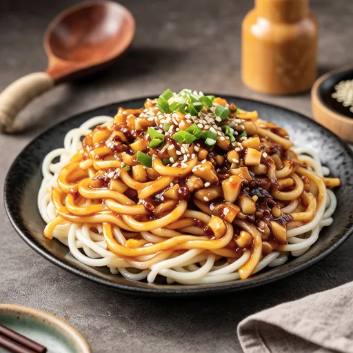 Peanut Butter Stir-fried Udon
