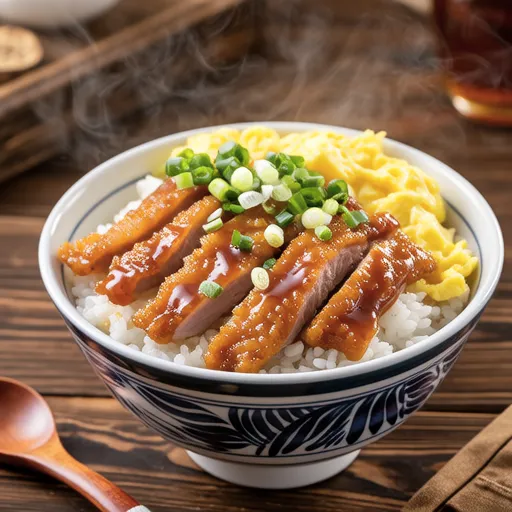 Spam Donburi Rice Bowl Recipe