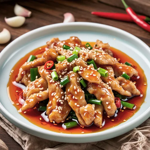 Chicken Breast with Sweet Vinegar Chive Sauce