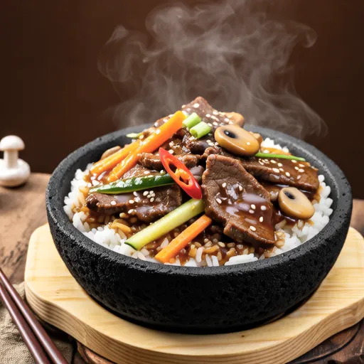 Royal Stir-fried Rice Cake with Beef