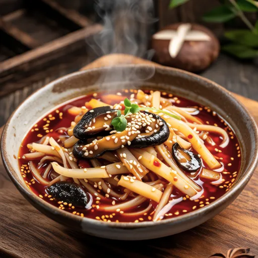エリンギとヤムイモの辛味ナムル