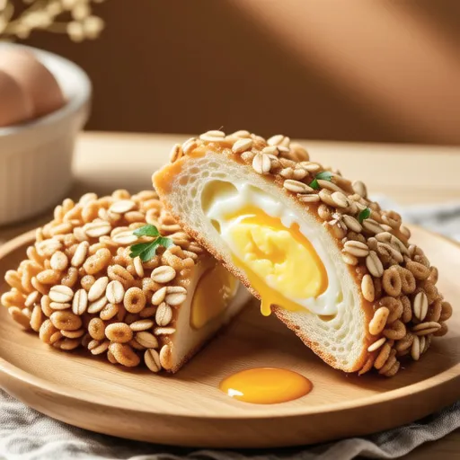 Crispy Outside, Moist Inside Cereal Toast