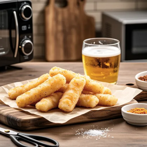 Quick 5-Minute Beer Snack: Crispy Fish Cake Chips