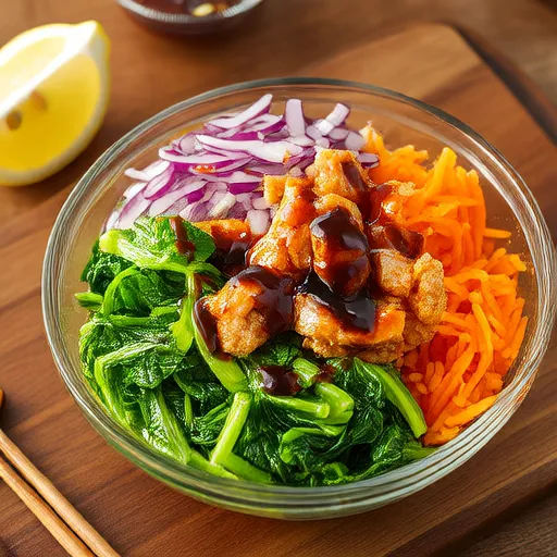 Diet Cabbage Tuna Rice Bowl