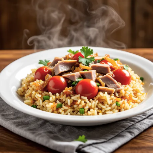 Tomato and Barley Curry Pilaf