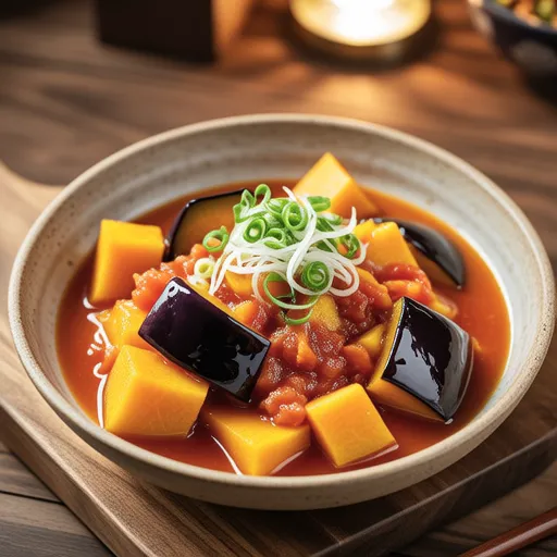Pumpkin Miso Tomato Stew