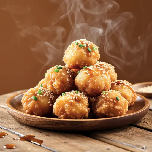 Chicken Mince and Hanpen Fried Balls