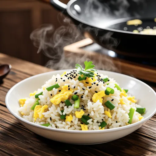 Green Onion Egg Fried Rice