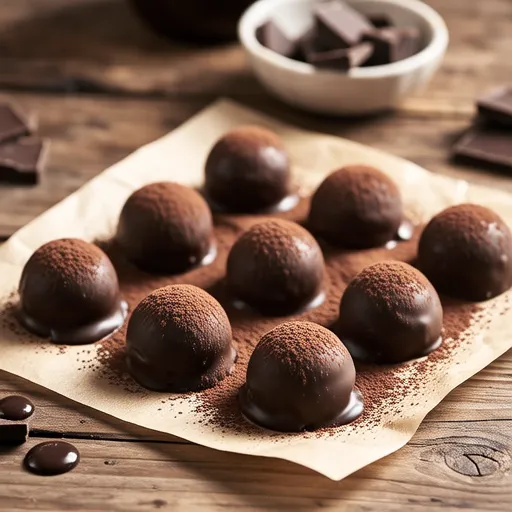 Tofu Chocolate Truffles