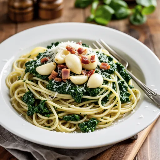 Spinach Cream Pasta