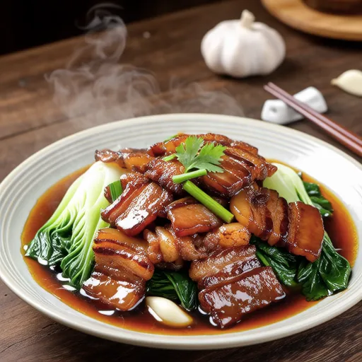 Garlic Chives and Pork Oyster Stir-fry
