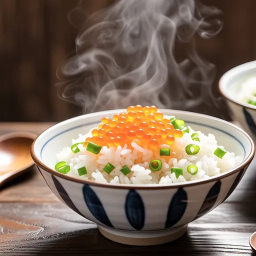 Ginger and Pollock Roe Mixed Rice