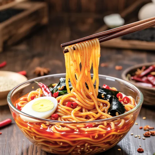 Seaweed Bibim Noodles