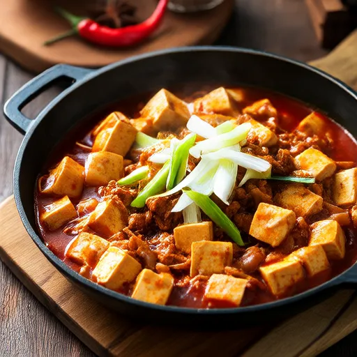 Spicy Stir-fried Tofu