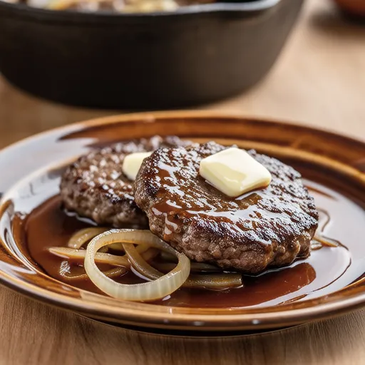 Simple Demi-glace Stewed Hamburg Steak