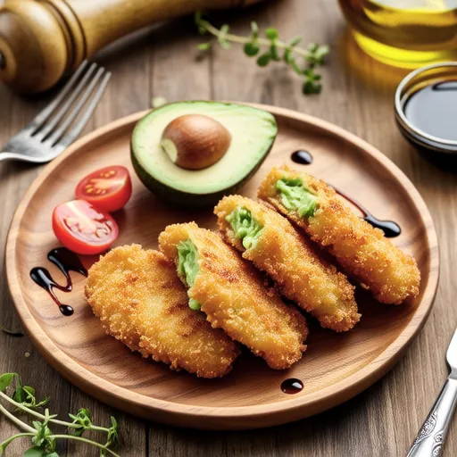 Chicken Breast and Avocado Fritters