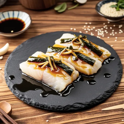 Kombu-marinated Yellowtail