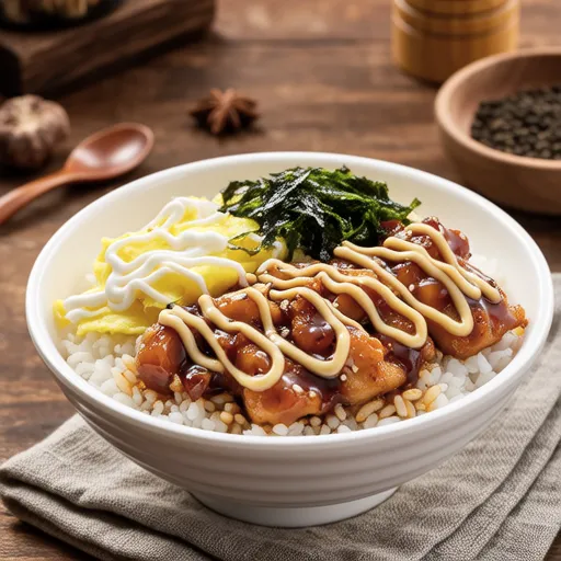 Spicy Chicken Mayo Rice Bowl
