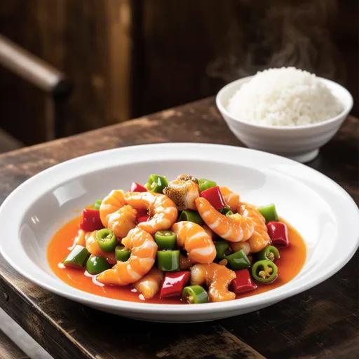 Swordfish and Bell Pepper Sweet and Sour Stir-fry