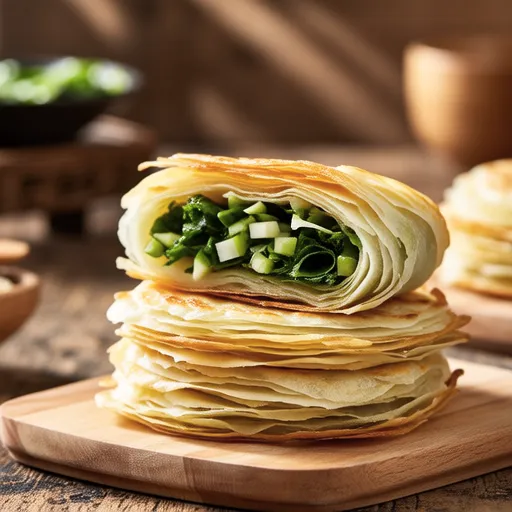 Scallion Pancakes (Cong You Bing)