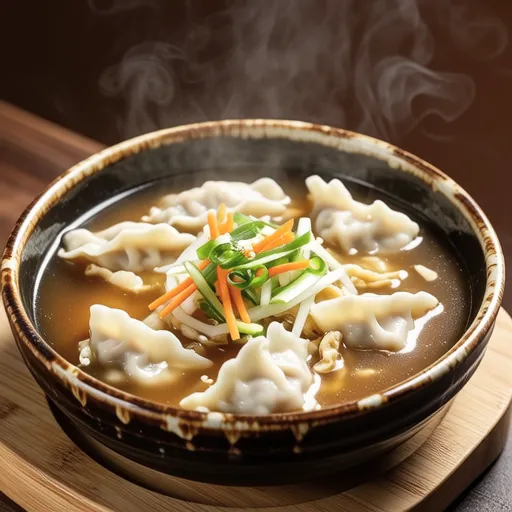 Sagol Rice Cake Dumpling Soup
