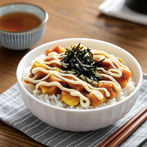 Spam Mayo Rice Bowl
