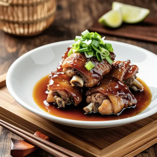 Chicken with Green Onion and Ponzu Sauce
