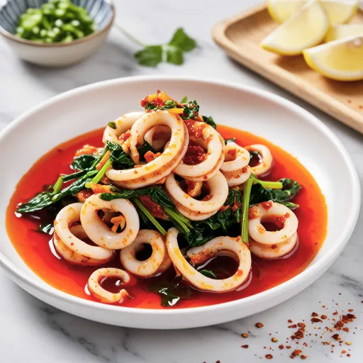 Seri and Squid Spicy Namul