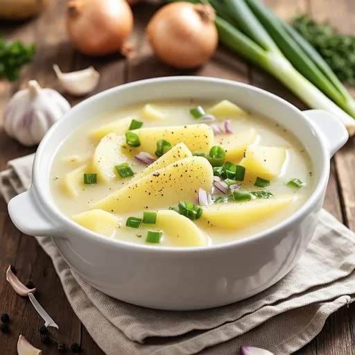 Potato Egg Soup