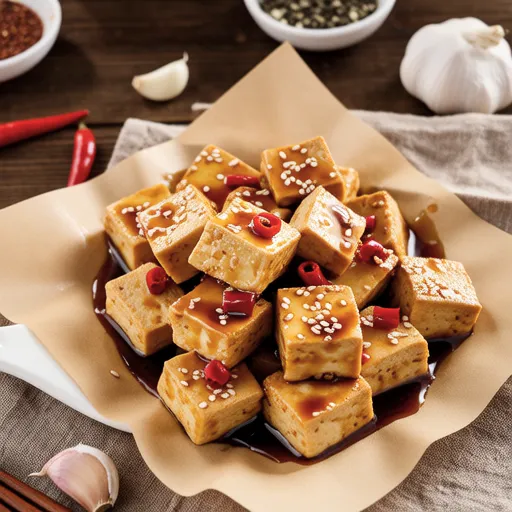 Air-Fried Tofu with Seasoning