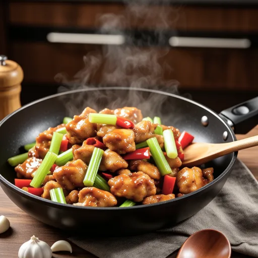 Salt Koji Stir-fry with Chicken and Celery