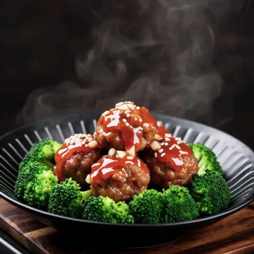 Meatballs in Chili Sauce