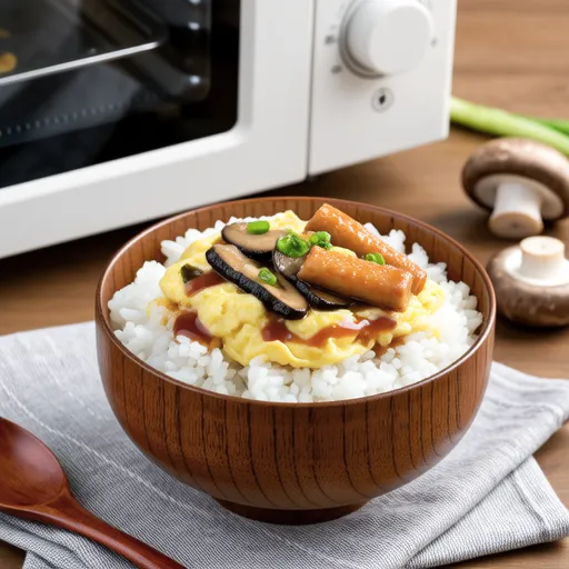 Crab Stick and Shiitake Mushroom Tenshinhan