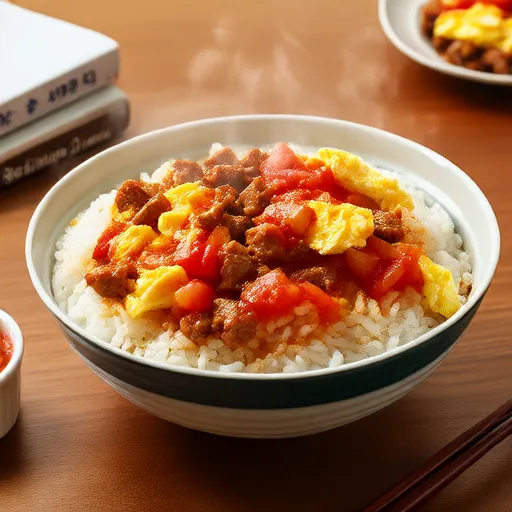 Pork and Tomato Fried Rice